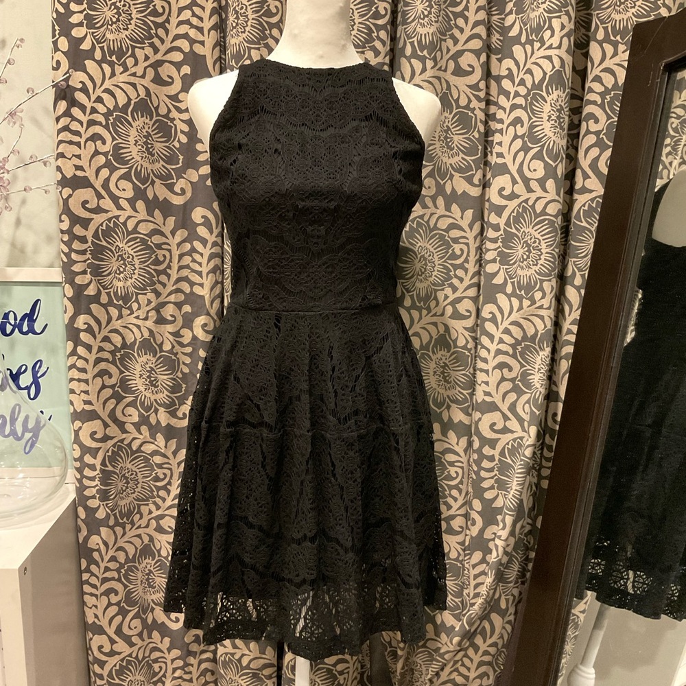 Lacey Black Dress